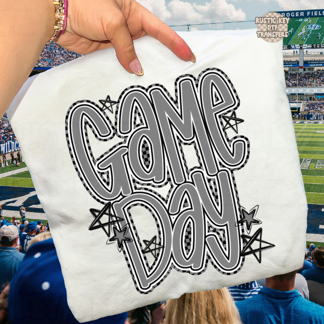 Game day DTF Transfer, Ready to Press