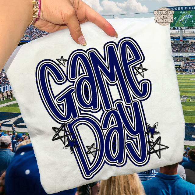 Game day DTF Transfer, Ready to Press