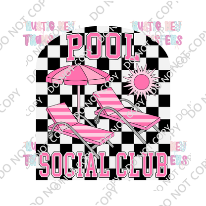 POOL SOCIAL CLUB DTF TRANSFER