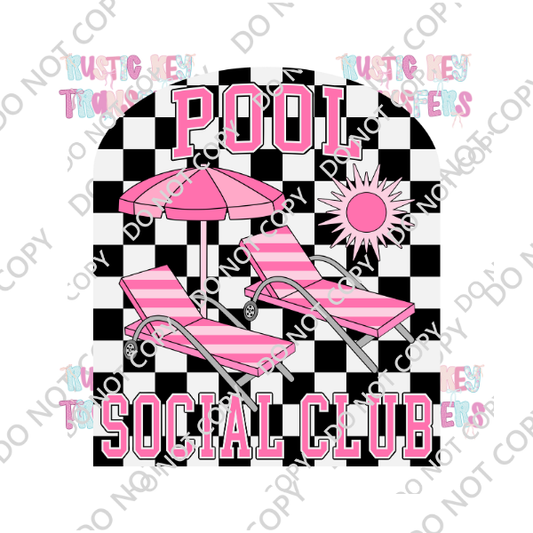POOL SOCIAL CLUB DTF TRANSFER