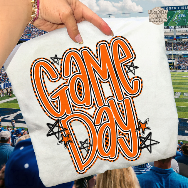 Game day DTF Transfer, Ready to Press