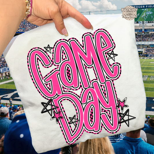 Game day DTF Transfer, Ready to Press