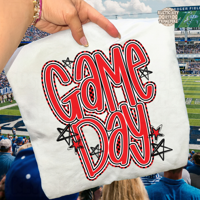 Game day DTF Transfer, Ready to Press