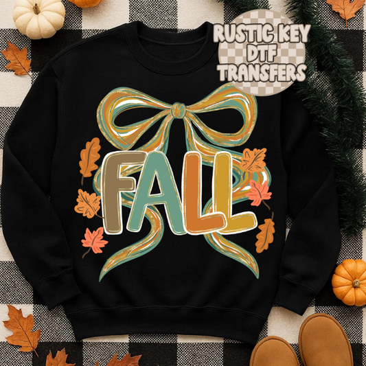 Fall coquette DTF TRANSFER