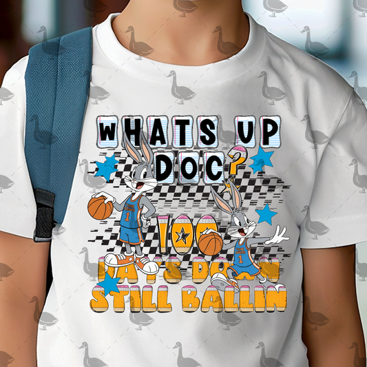 100 Days of school DTF Transfer, Ready to Press