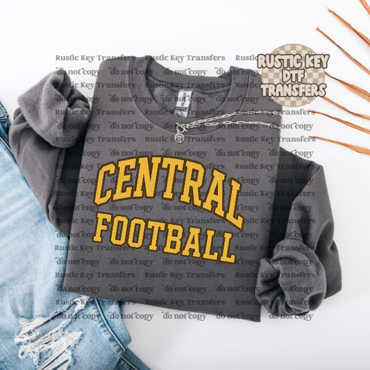 Central Football Gildan Crewneck