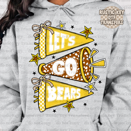 Bears pennants DTF TRANSFER