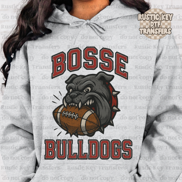 Bosse Bulldogs DTF TRANSFER