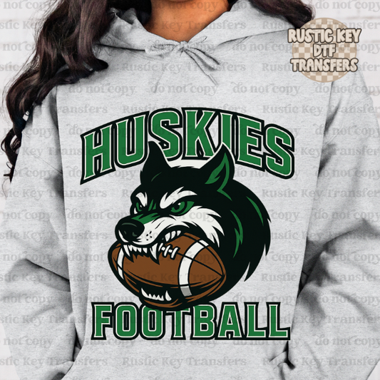 Huskies football DTF TRANSFER