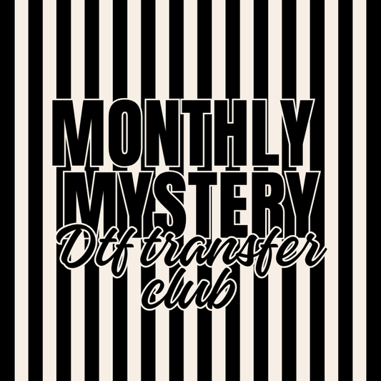 Monthly Mystery DTF Transfer Club Rustic Key Transfers