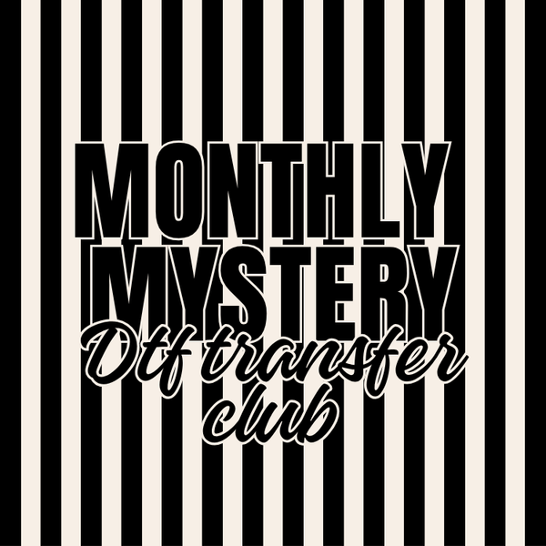 Monthly Mystery DTF Transfer Club Rustic Key Transfers