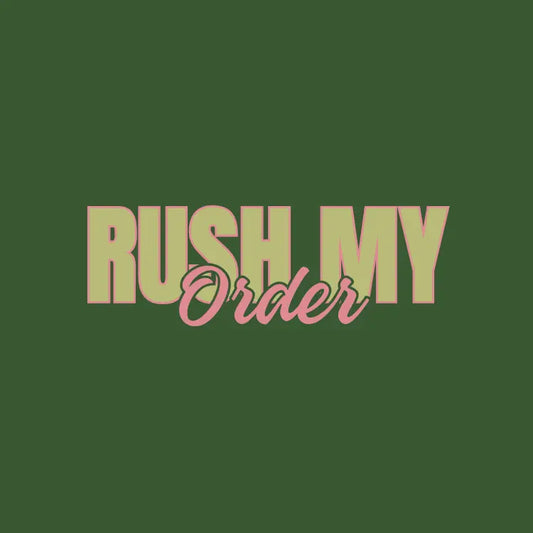 Rush Order Service – Get It Fast! Rustic Key Direct to (DTF) Transfers