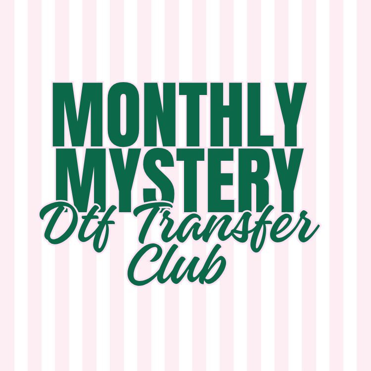 Monthy Mystery DTF Transfer Club Rustic Key Transfers