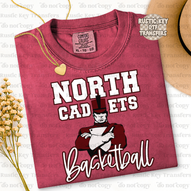 North Cadets DTF Transfer, Ready to Press