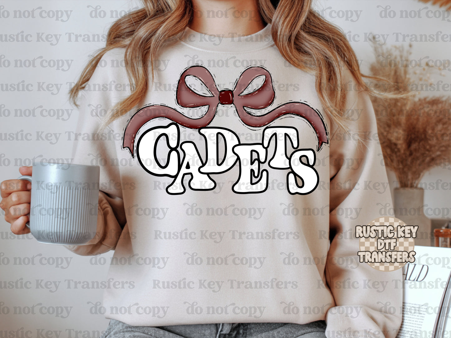 Cadets DTF Transfer, Ready to Press