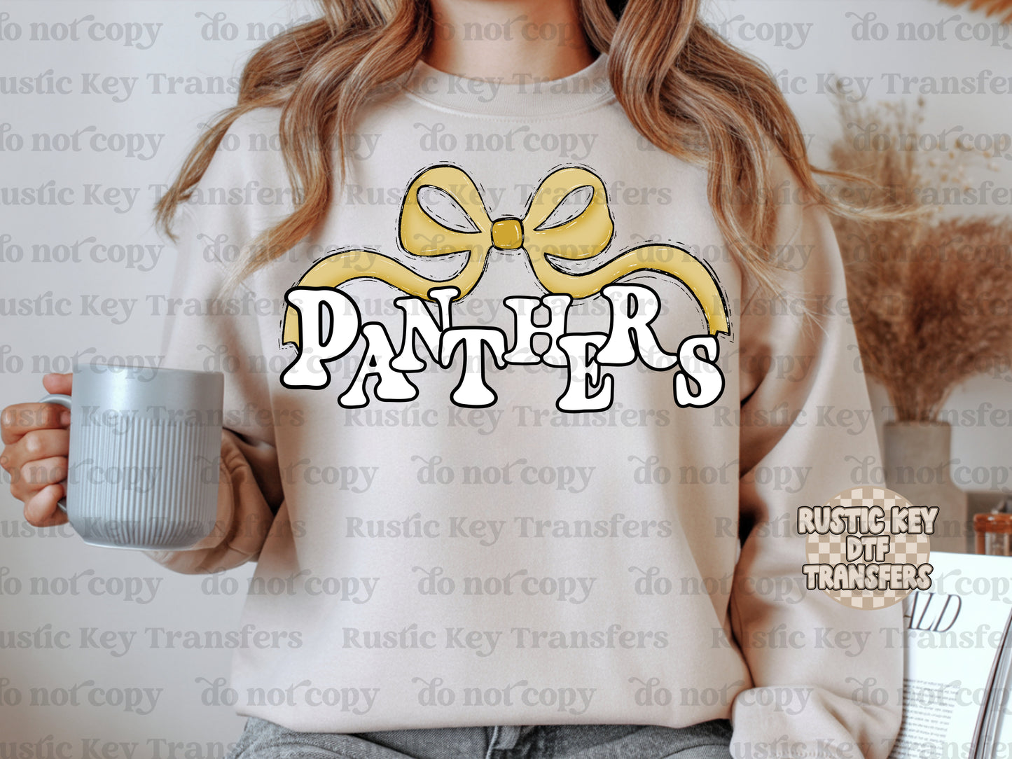 Panthers DTF Transfer, Ready to Press