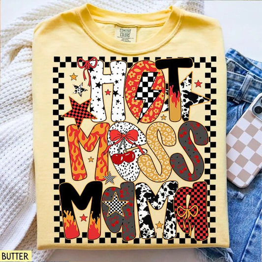 HOT MESS MAMA DTF TRANSFER
