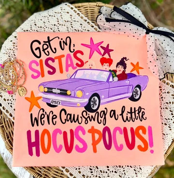 Get in sistas DTF Transfer, Ready to Press Rustic Key Transfers