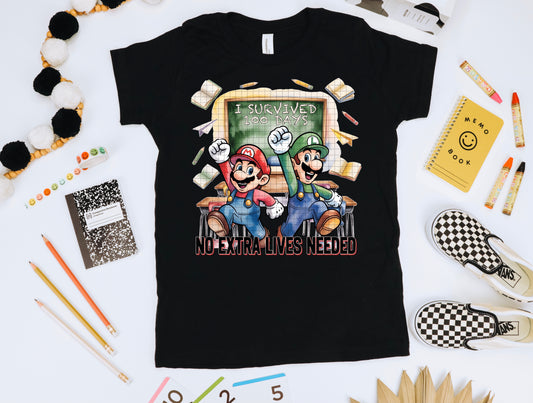 100 Days of school DTF Transfer, Ready to Press