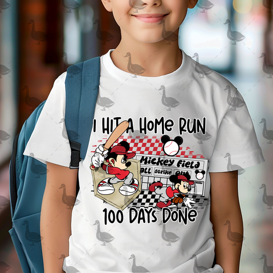 100 Days of school DTF Transfer, Ready to Press