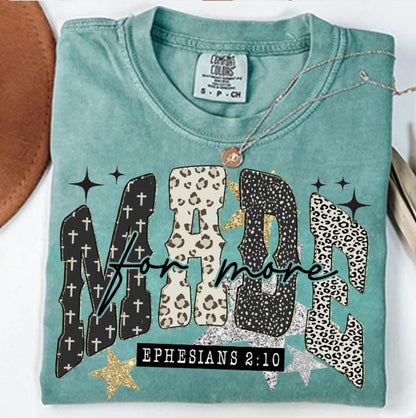 Made For More Ephesians 2:10 DTF TRANSFER