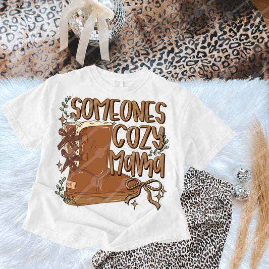 Someone's cozy mama DTF TRANSFER