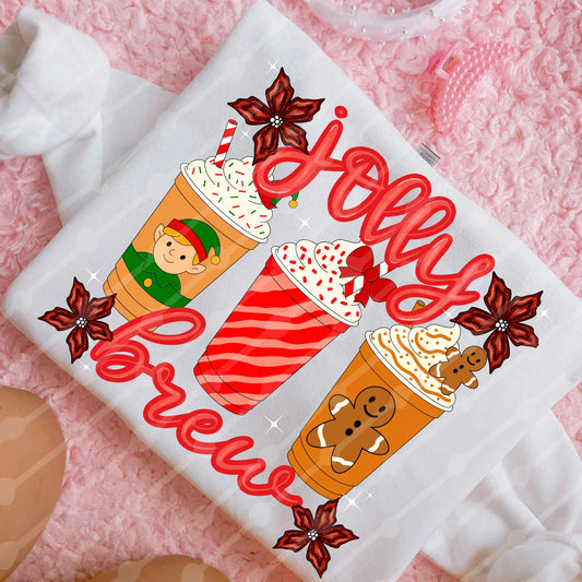 Jolly Brew DTF Transfer, Ready to Press