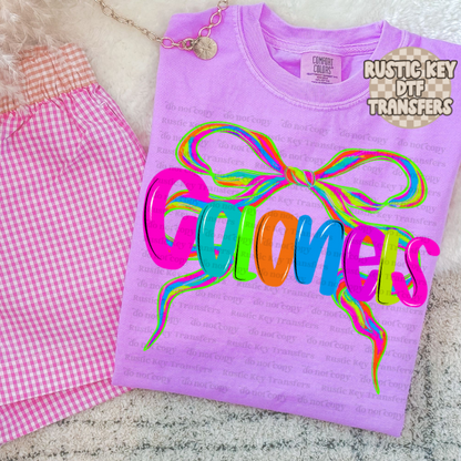 Preppy Neon Custom PNG