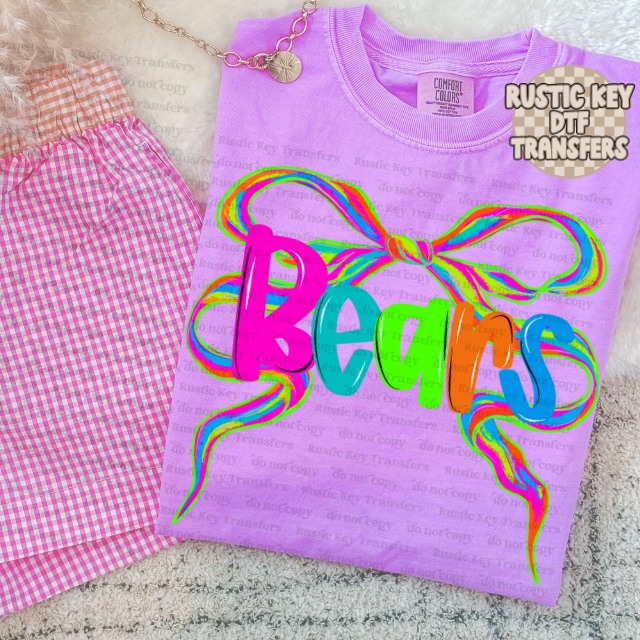 Preppy Neon Custom PNG