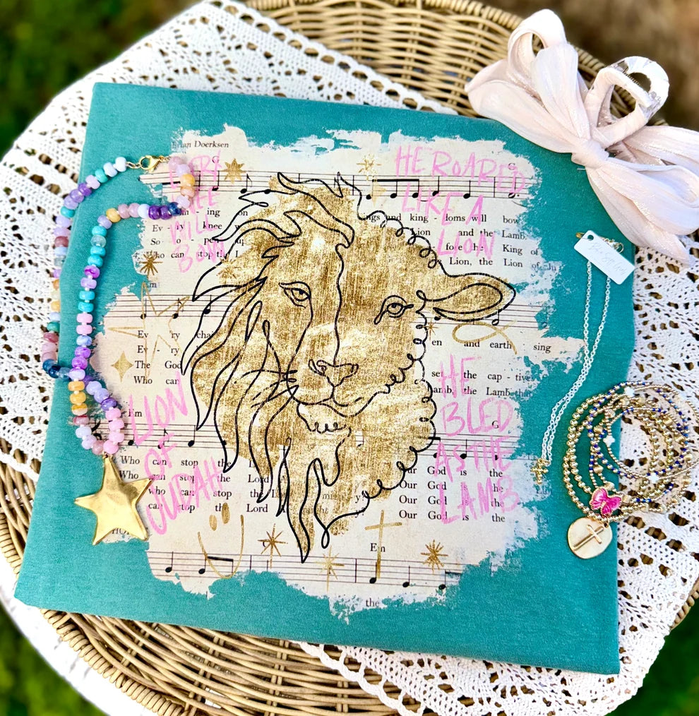 Lion of Judah DTF Transfer, Ready to Press Rustic Key Transfers