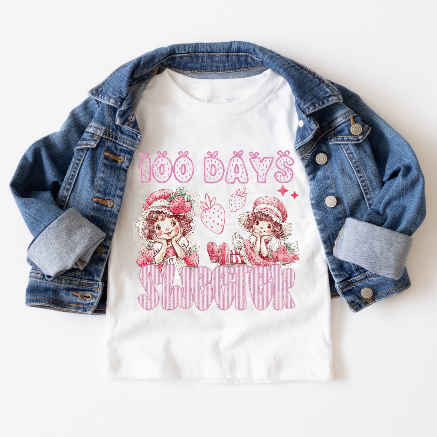 100 Days of school DTF Transfer, Ready to Press