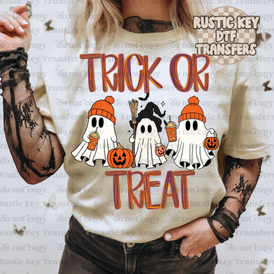Trick or treat DTF TRANSFER