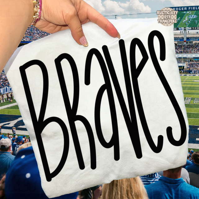 Braves mascot DTF Transfer, Ready to Press