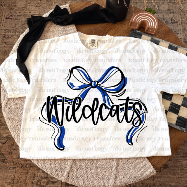 Wildcats prepster DTF Transfer, Ready to Press