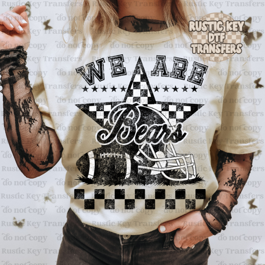 We are Bears mascot DTF TRANSFER