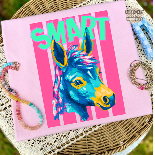 Smart donkey DTF Transfer, Ready to Press