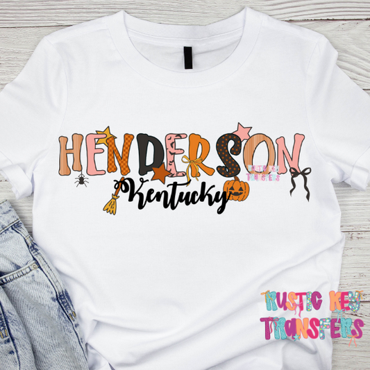 Spooky Henderson, KY DTF TRANSFER