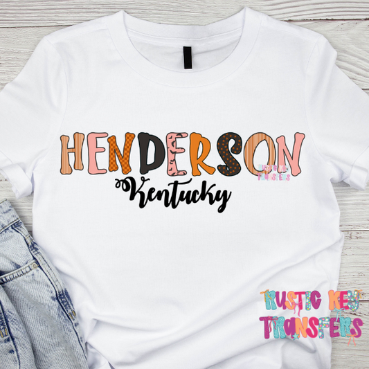 Spooky Henderson, KY DTF TRANSFER