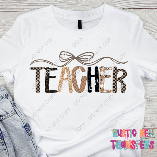 Teacher DTF TRANSFER