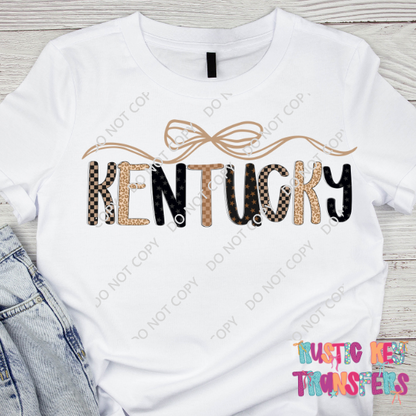 Kentucky DTF TRANSFER
