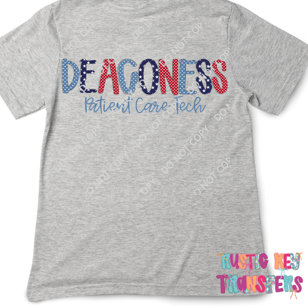 Deaconess Hospital Custom T-shirt