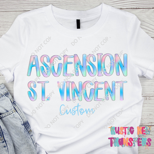Ascension St. Vincent Custom T-shirt