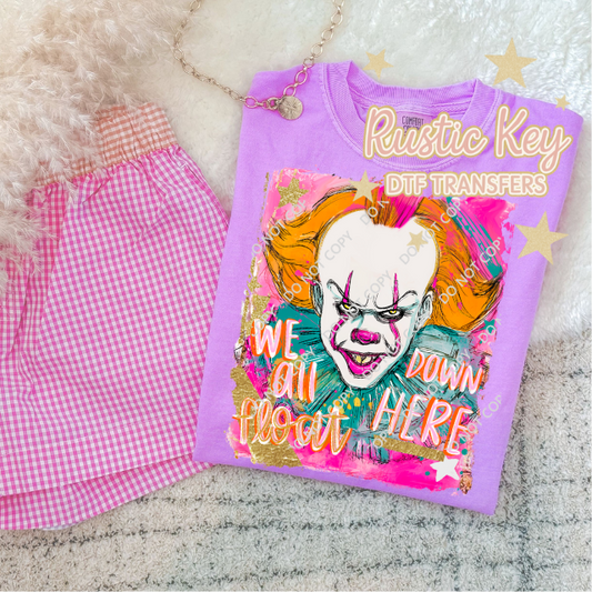 We all float DTF TRANSFER