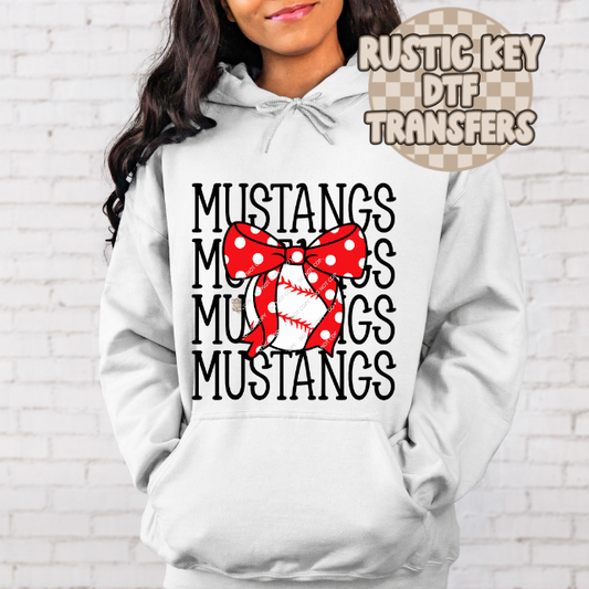 Mustangs Baseball PNG