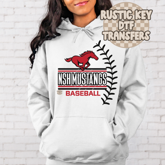 Mustangs Baseball PNG