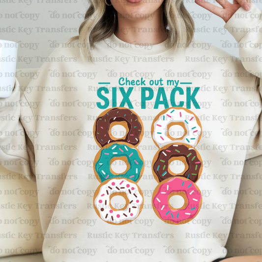 Check out my six pack DTF Transfer, Ready to Press