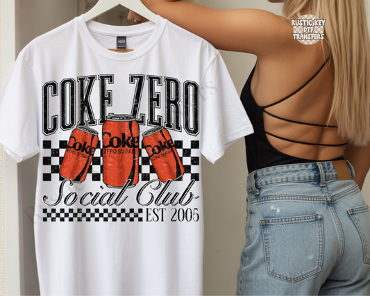 cz social club DTF Transfer, Ready to Press