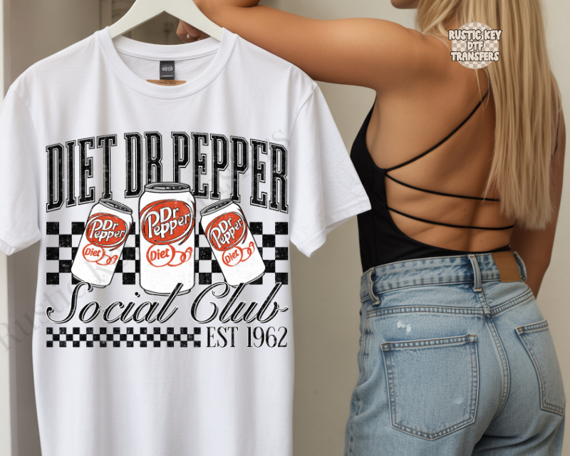 ddp social club DTF Transfer, Ready to Press