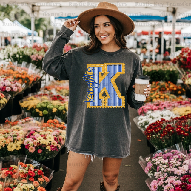 Knights Prepster DTF Transfer, Ready to Press