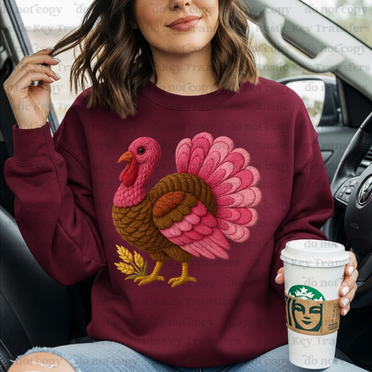 Turkey DTF Transfer, Ready to Press